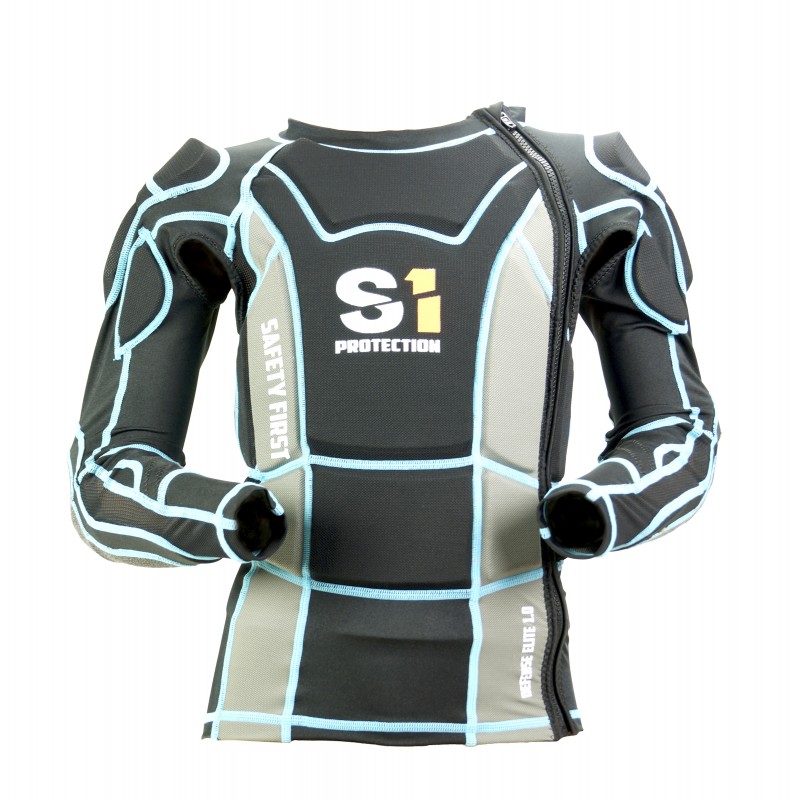 S1 Defense Elite 2.0 High Impact Jacket Black/Blue