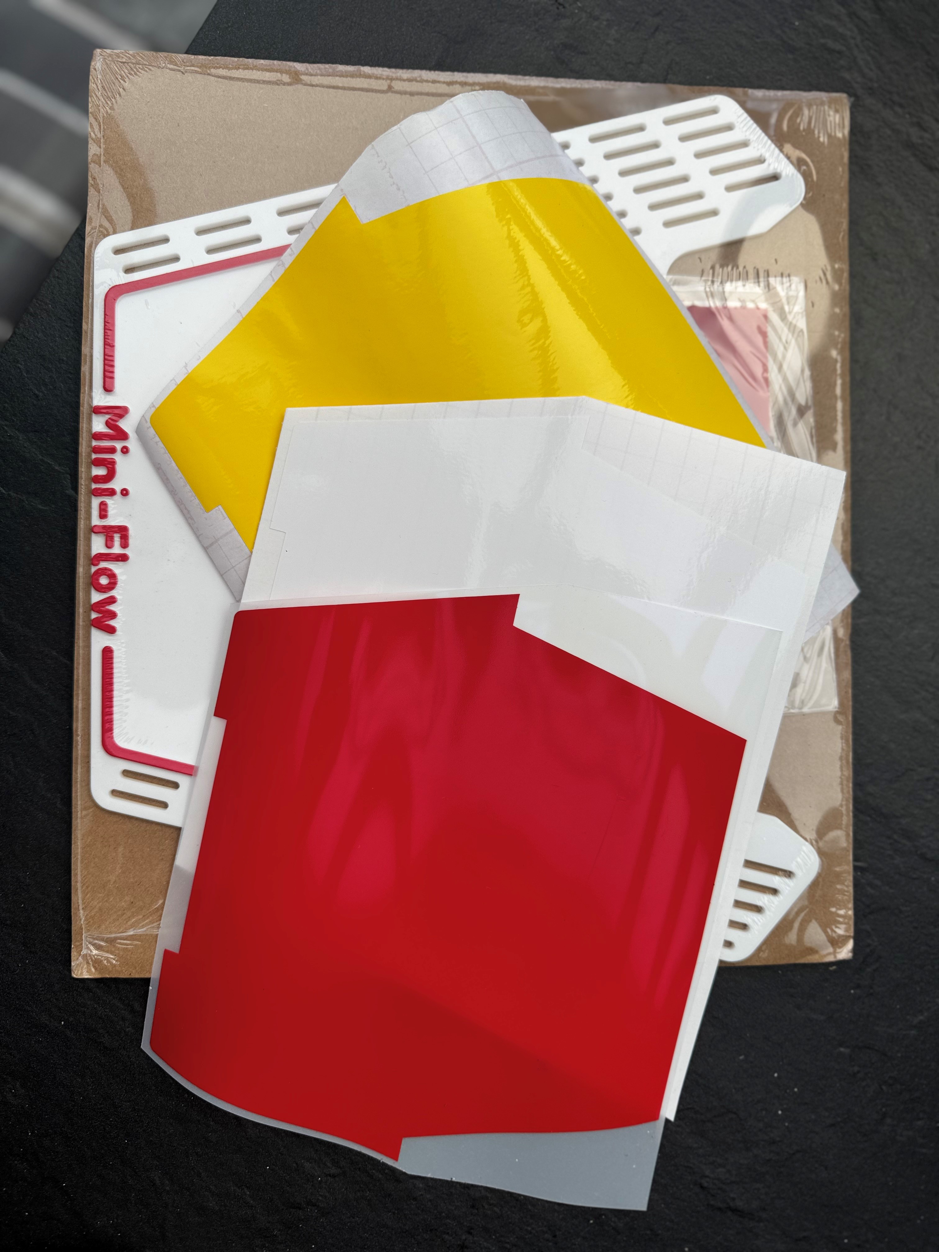 Zeronine Replika Hintergrund-Sticker Mini-Flow Plates