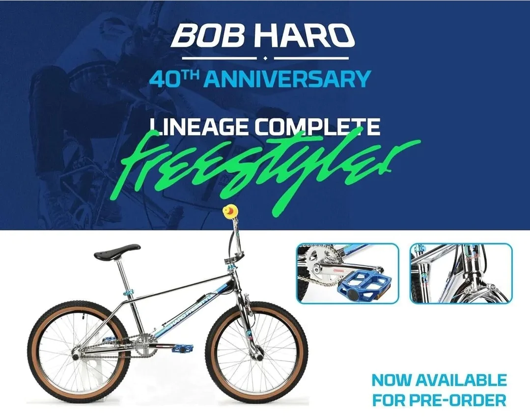 Bob Haro Freestyler 40th Anniversary Edition